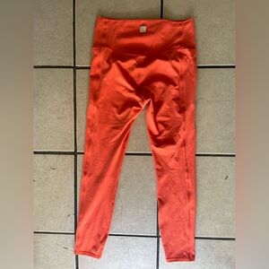 Vuori Studio Pocket Orange Legging